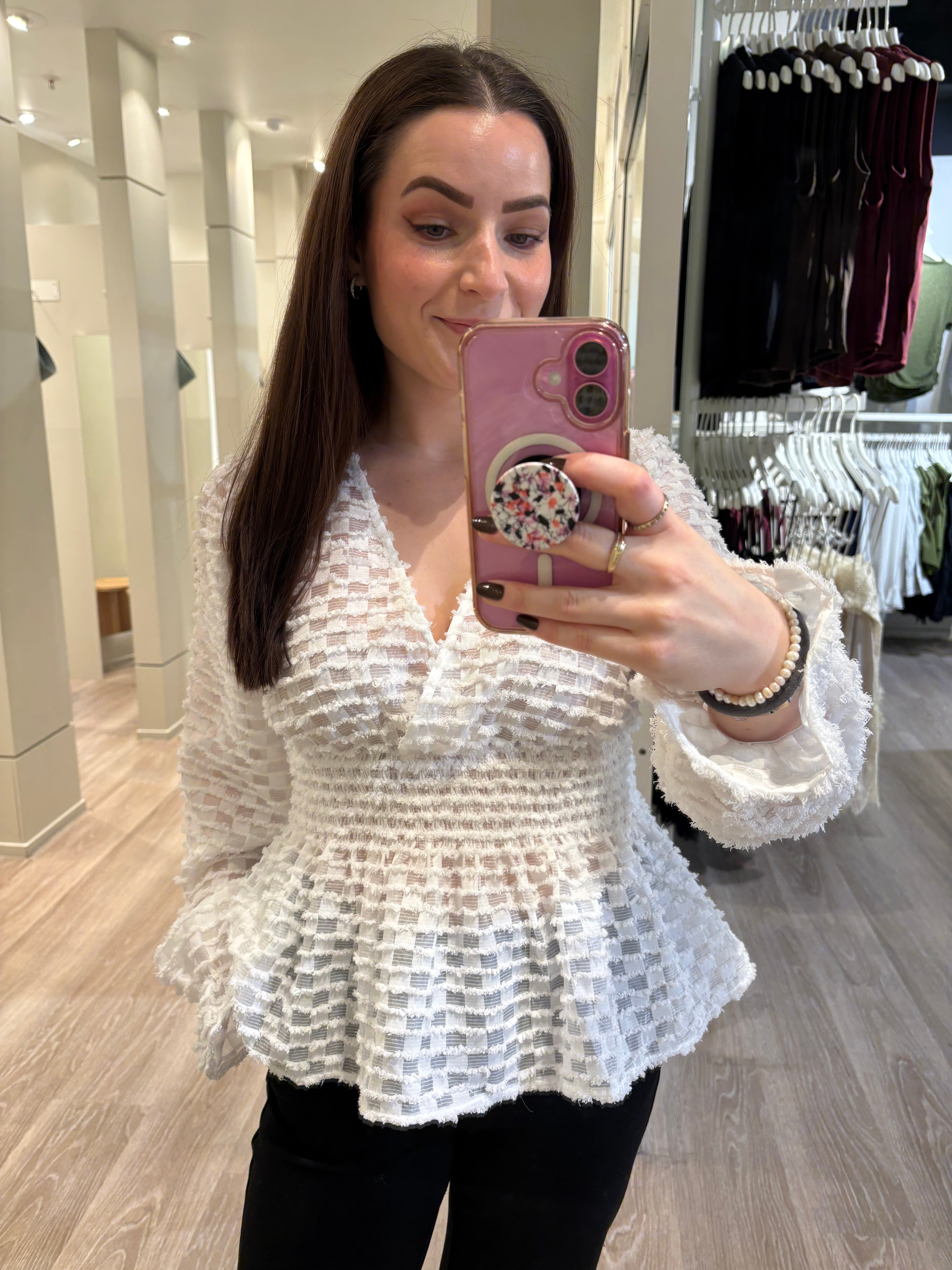 PCAIKA Top - Bright White